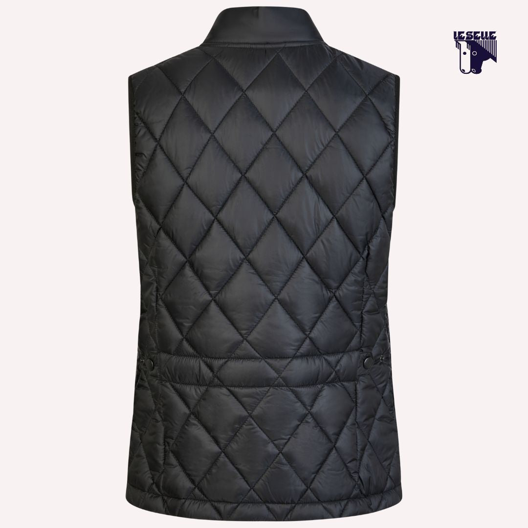 PIKEUR QUILTED VEST - NERO