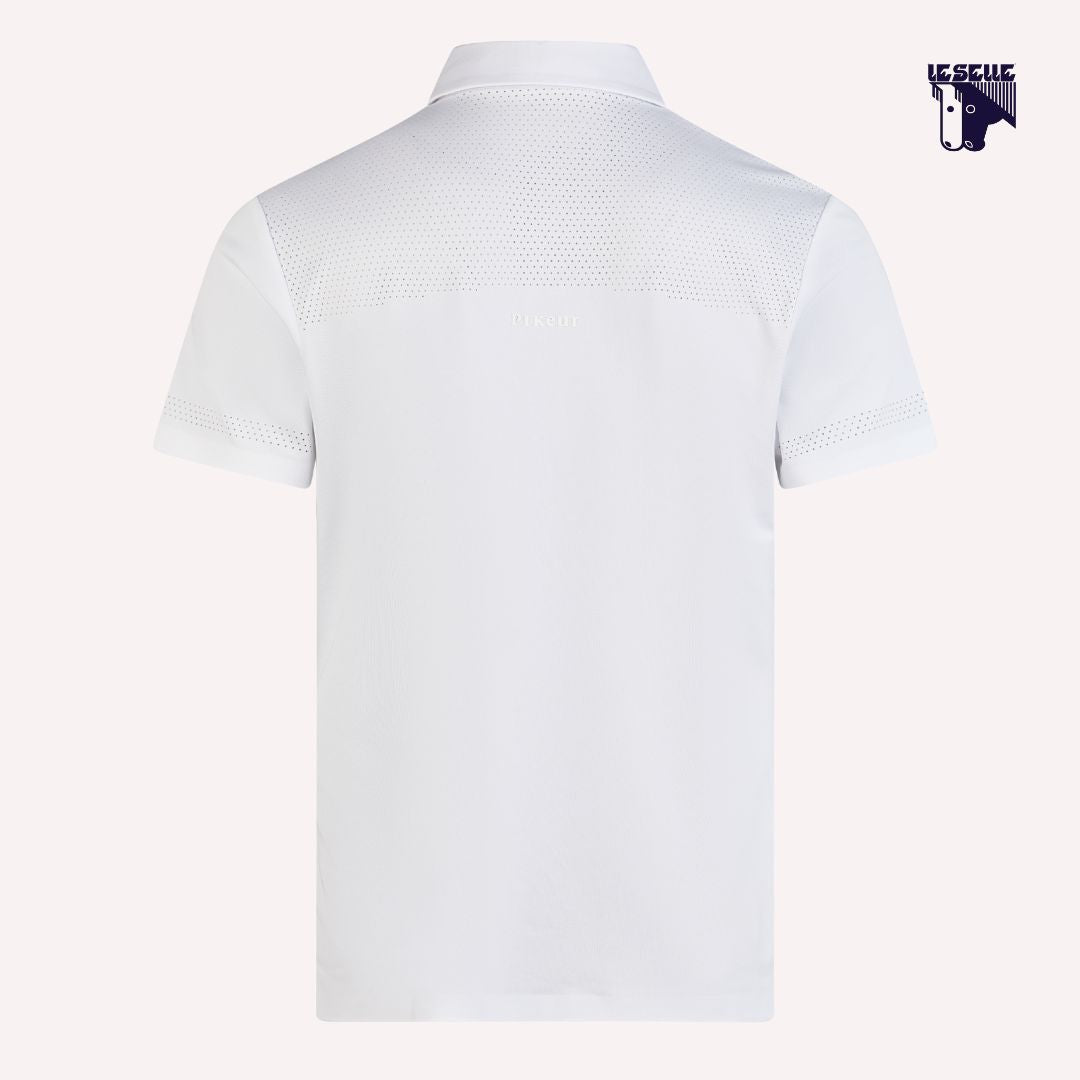 POLO DA COMPETIZIONE PIKEUR - BIANCO