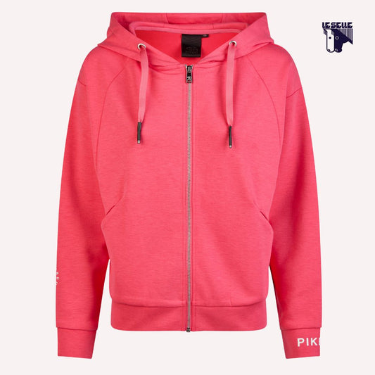 FELPA PIKEUR HOODY - FUXIA
