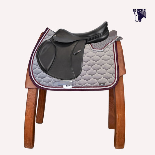 COMPLETO MARTA MORGAN VELLUTO - GRIGIO