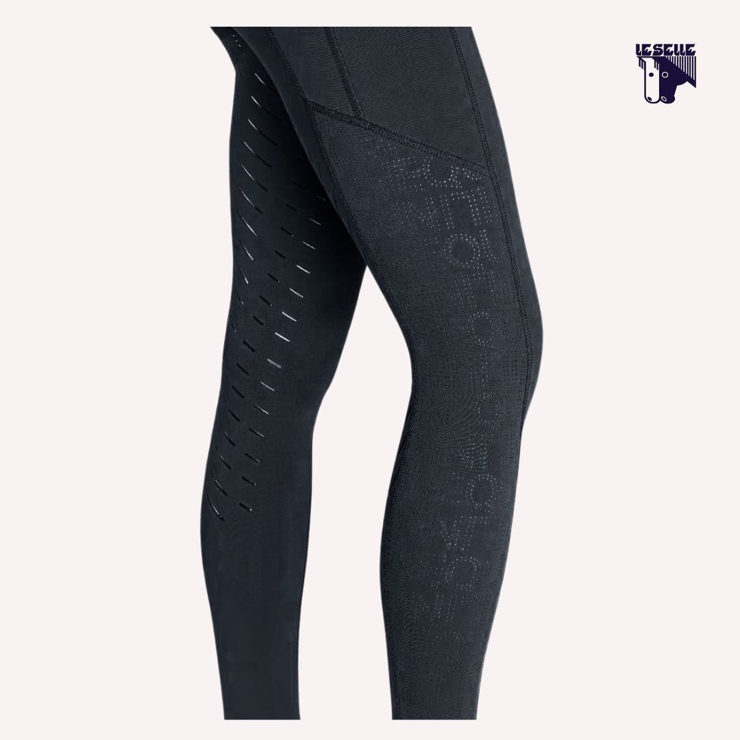 LEGGINGS ESTIVI EQUILINE CERNIF - NERO
