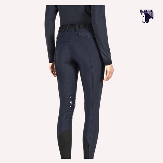 PANTALONI INVERNALI EQUILINE CORNER - BLU