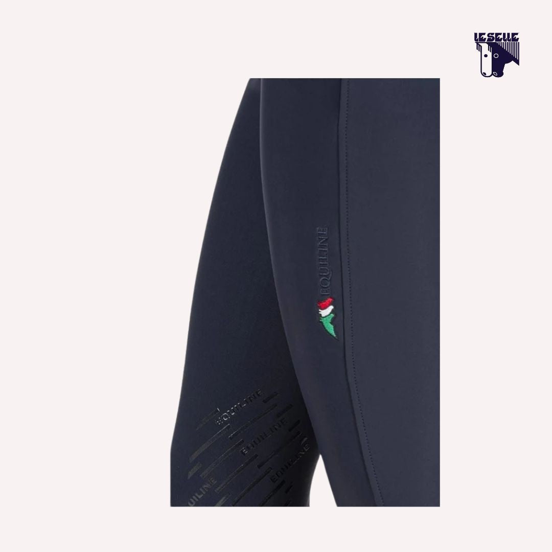 PANTALONI INVERNALI EQUILINE CORNER - BLU