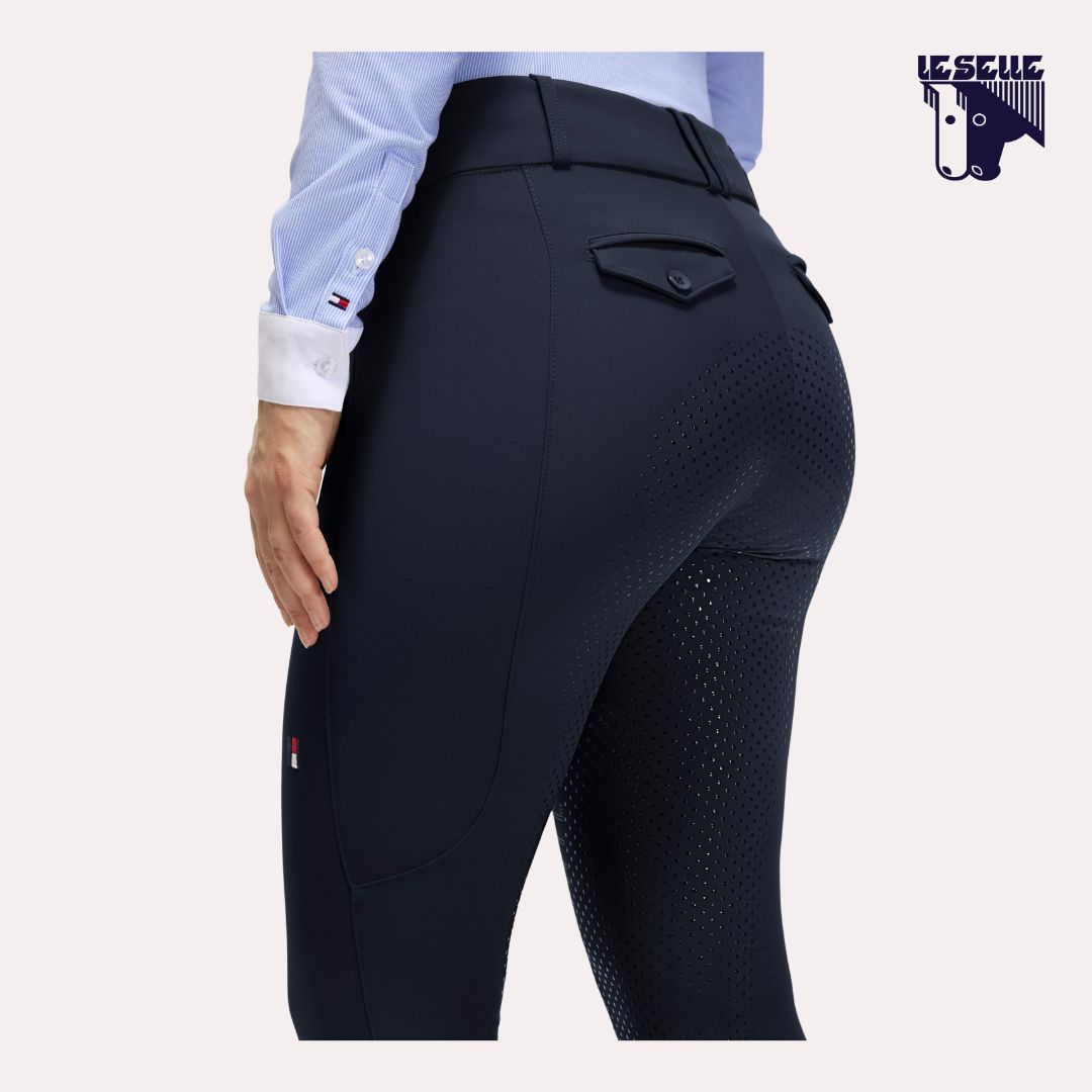 PANTALONI TOMMY HILFIGER MIA - BLU