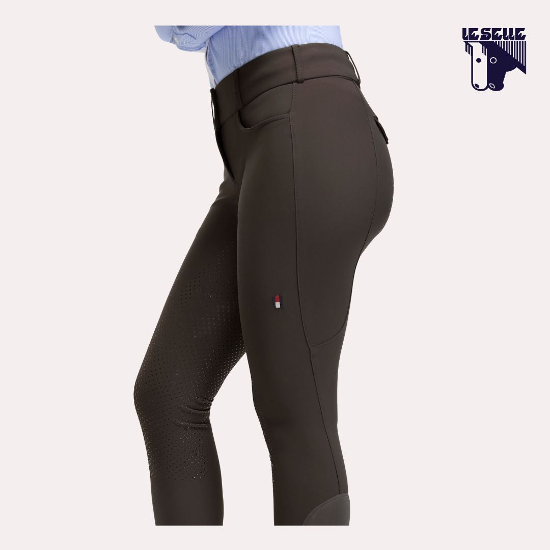 PANTALONI TOMMY HILFIGER MIA - MARRONE