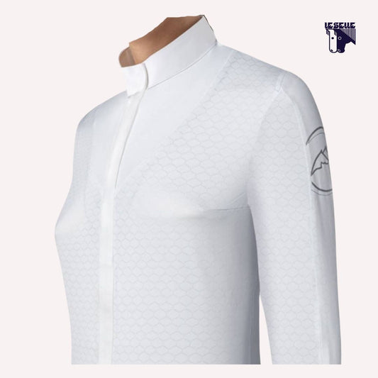 CAMICIA CONCORSO EQUILINE ESTOCK - BIANCA