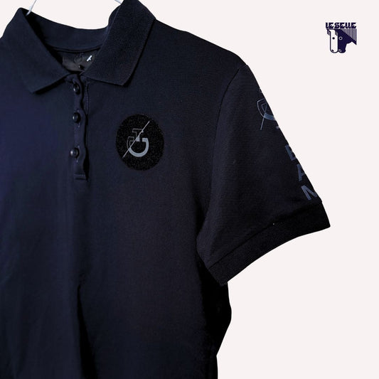 CAVALLERIA TOSCANA TEAM MULTI-LOGO POLO