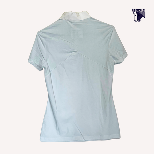 CAVALLERIA TOSCANA MILTERED CORNER JERSEY POLO SHIRT