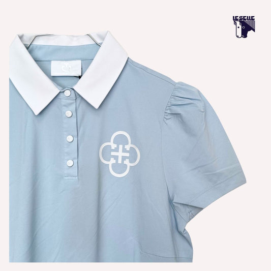 POLO CAVALLERIA TOSCANA LIGHTWIGHT PIQUè PUFF SLEEVE