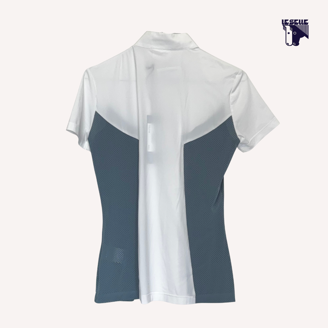 CAVALLERIA TOSCANA POLO JERSEY PERFORATED INSERTS