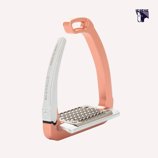 ACAVALLO REL-X EASY STIRRUPS - ANTHRACITE