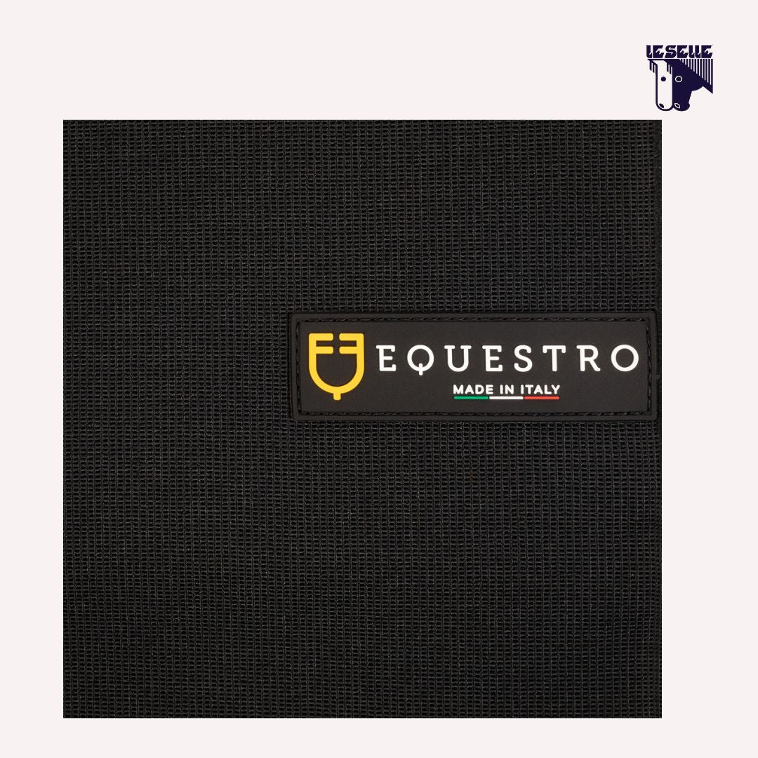 FASCIA DI RISPETTO ELASTICA E TRASPIRANTE EQUESTRO - NERO