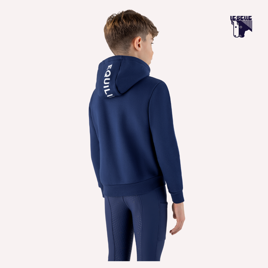 FELPA BIMBO EQUILINE CAPUC - NAVY PEONY