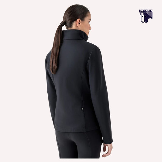 GIACCA SOFTSHELL DONNA EQUILINE ENTRAEC - NERO