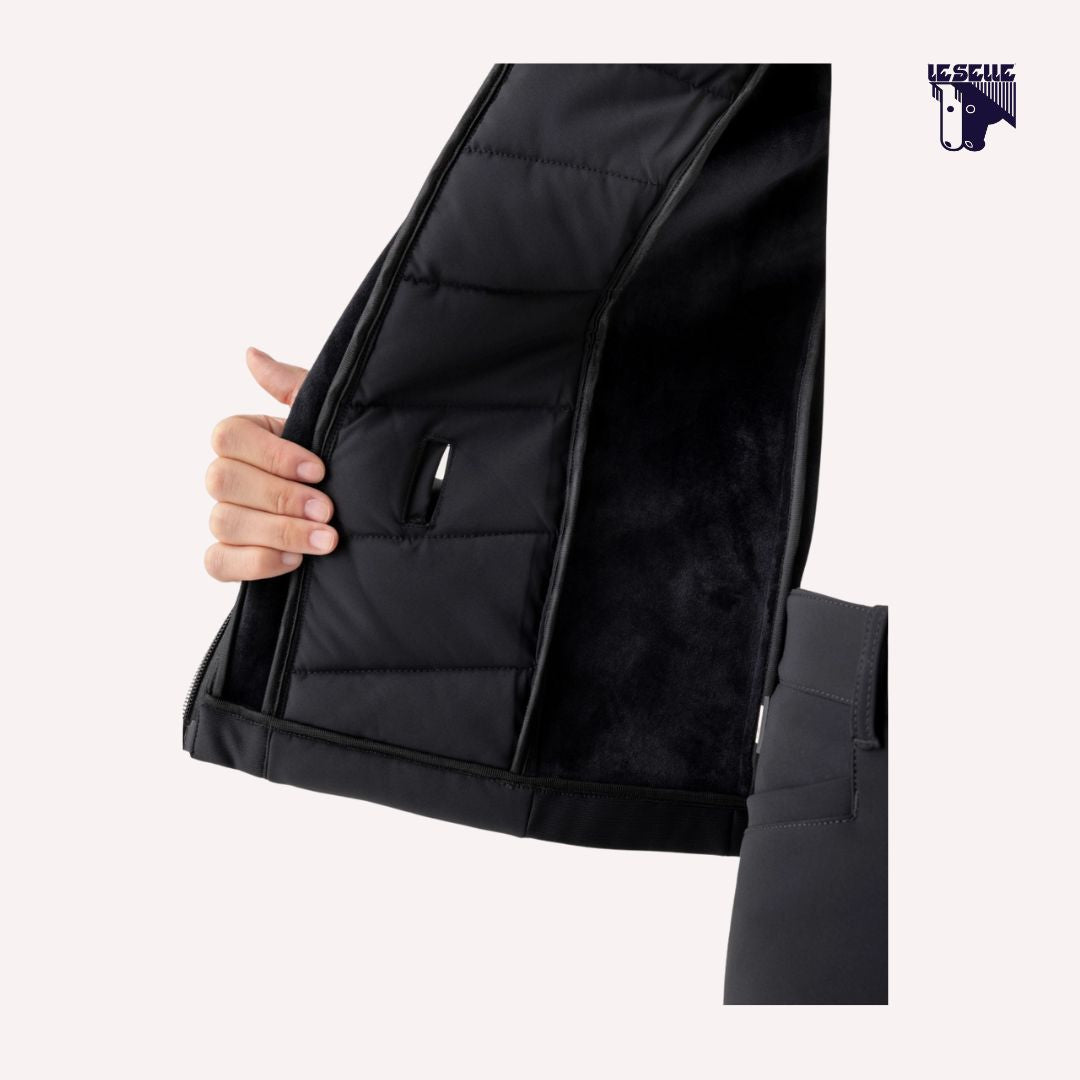 GIACCA SOFTSHELL DONNA EQUILINE ENTRAEC - NERO