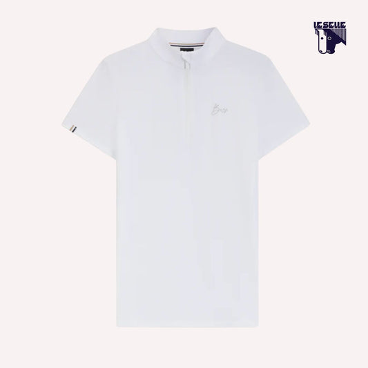 MAGLIETTA DA GARA MAIRA TURNIER BOSS EQUESTRIAN - BIANCO