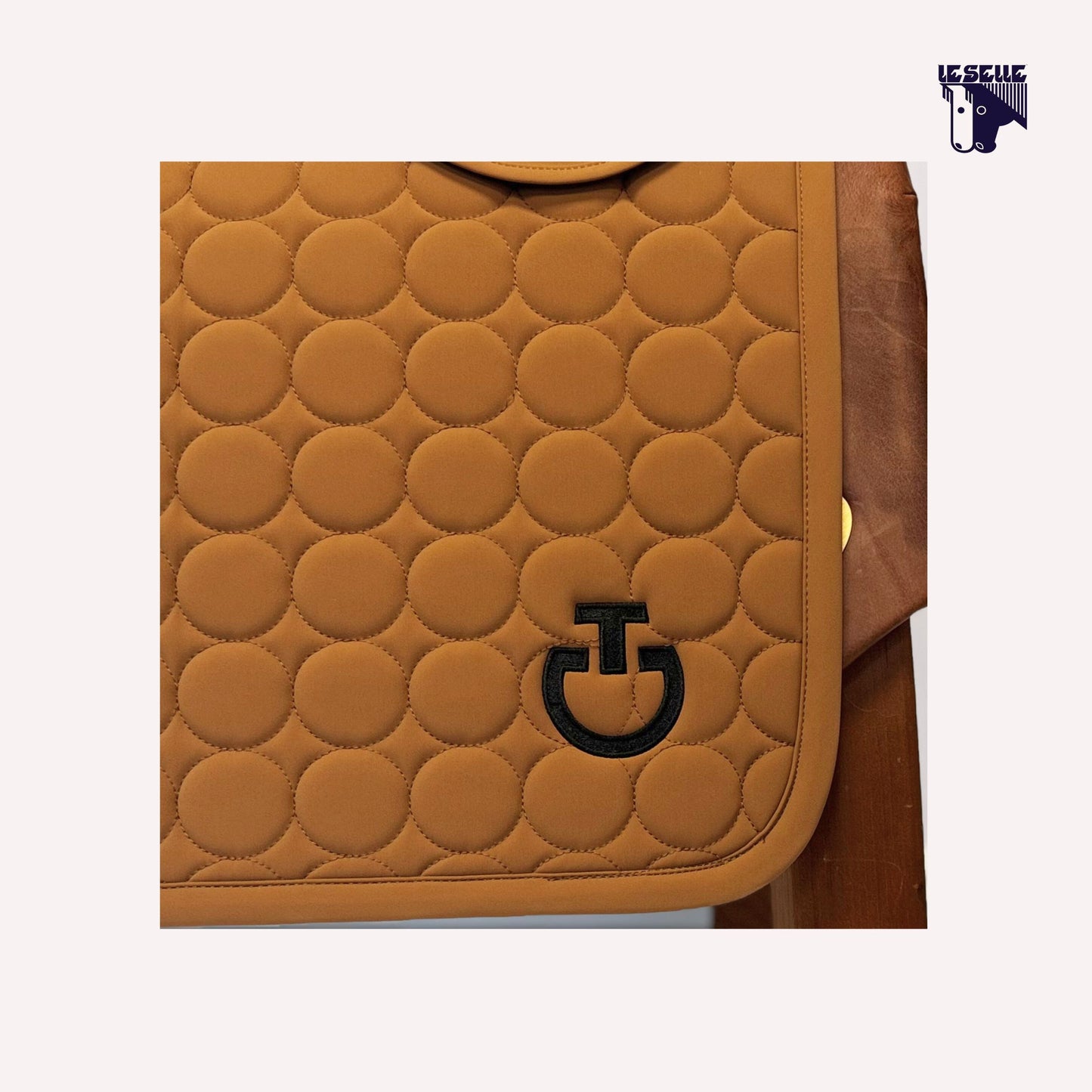 COMPLETO CAVALLERIA TOSCANA CIRCLE QUILTED - TABACCO
