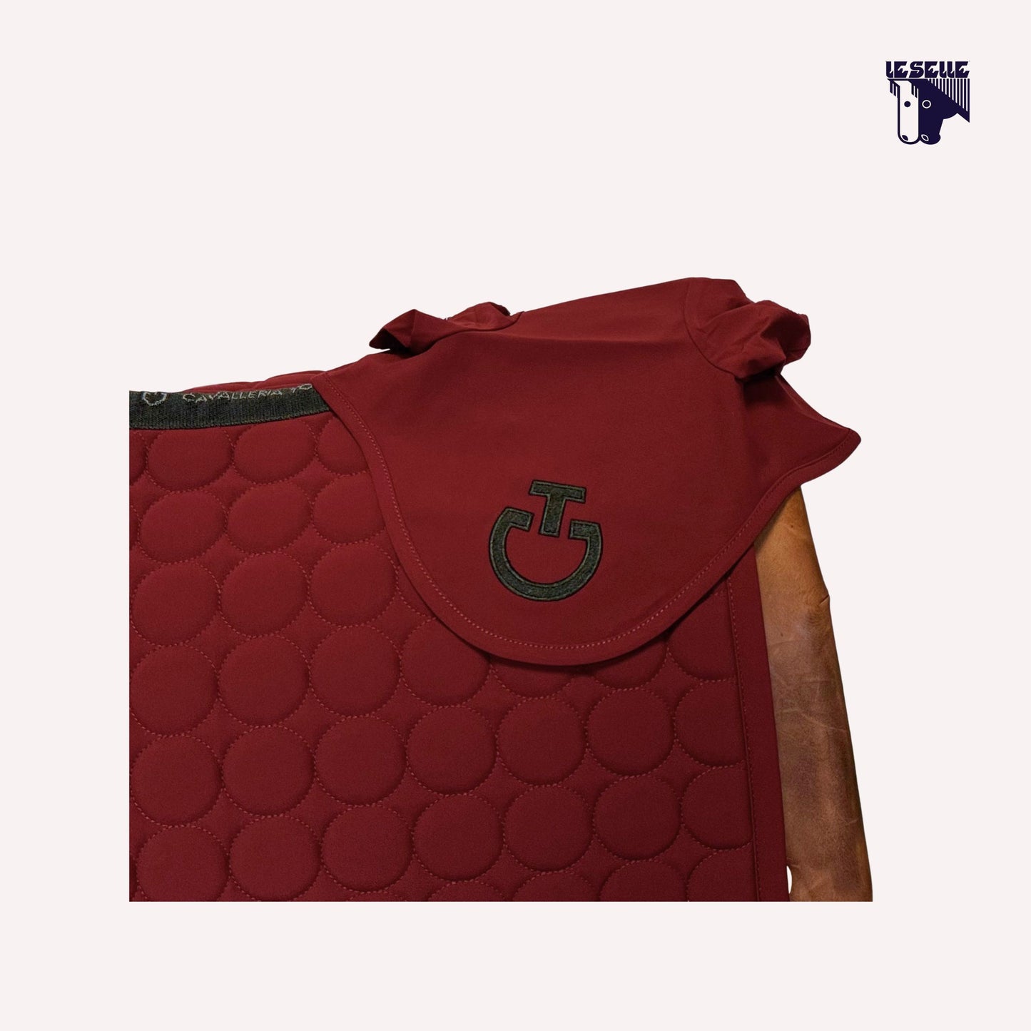 COMPLETO CAVALLERIA TOSCANA CIRCLE QUILTED - BORDEAUX