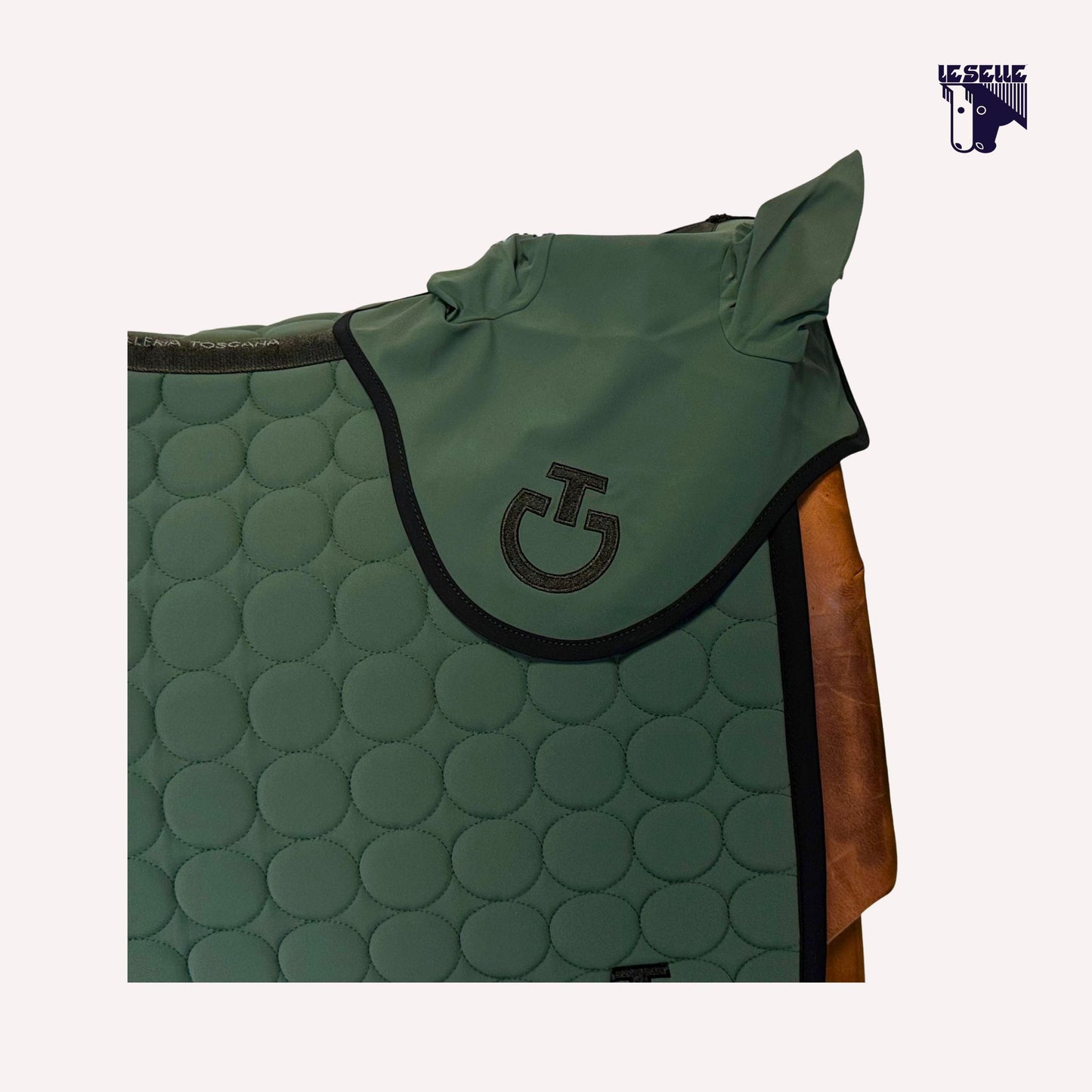COMPLETO CAVALLERIA TOSCANA CIRCLE QUILTED - VERDE