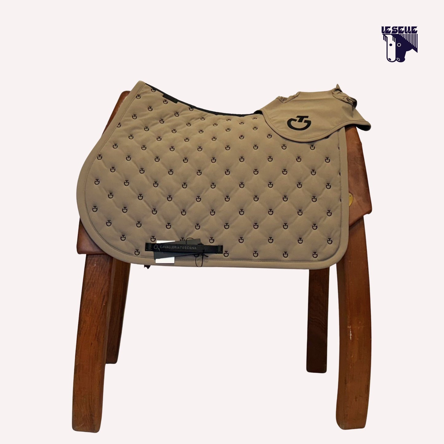 SET CT EMBROIDERY QUILTED - BEIGE