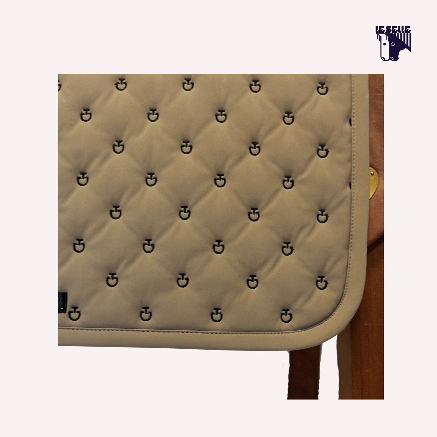 SET CT EMBROIDERY QUILTED - BEIGE