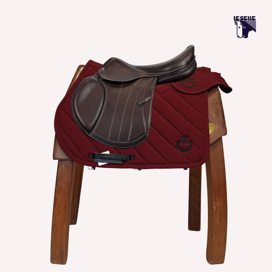 SET CT DIAMONDS & LINE QUILTED - BORDEAUX