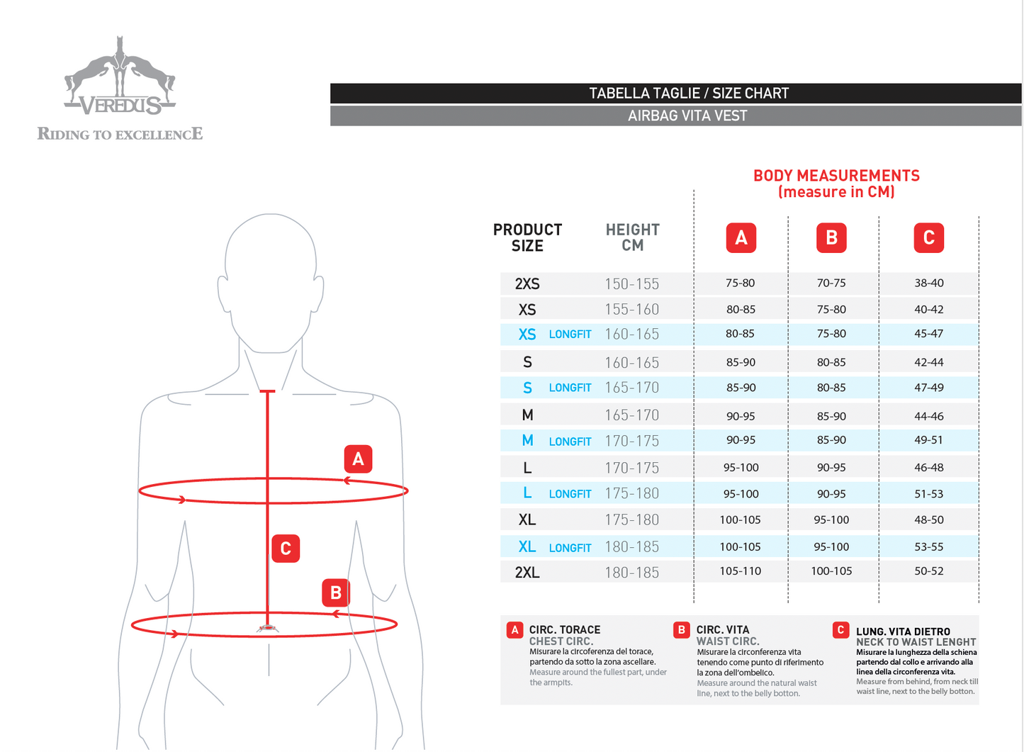 AIRBAG VITA VEST VEREDUS