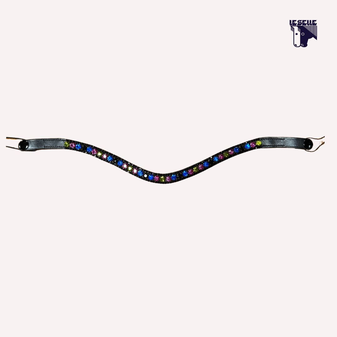 FRONTALINO SILVERLINE TACK - MULTICOLORE