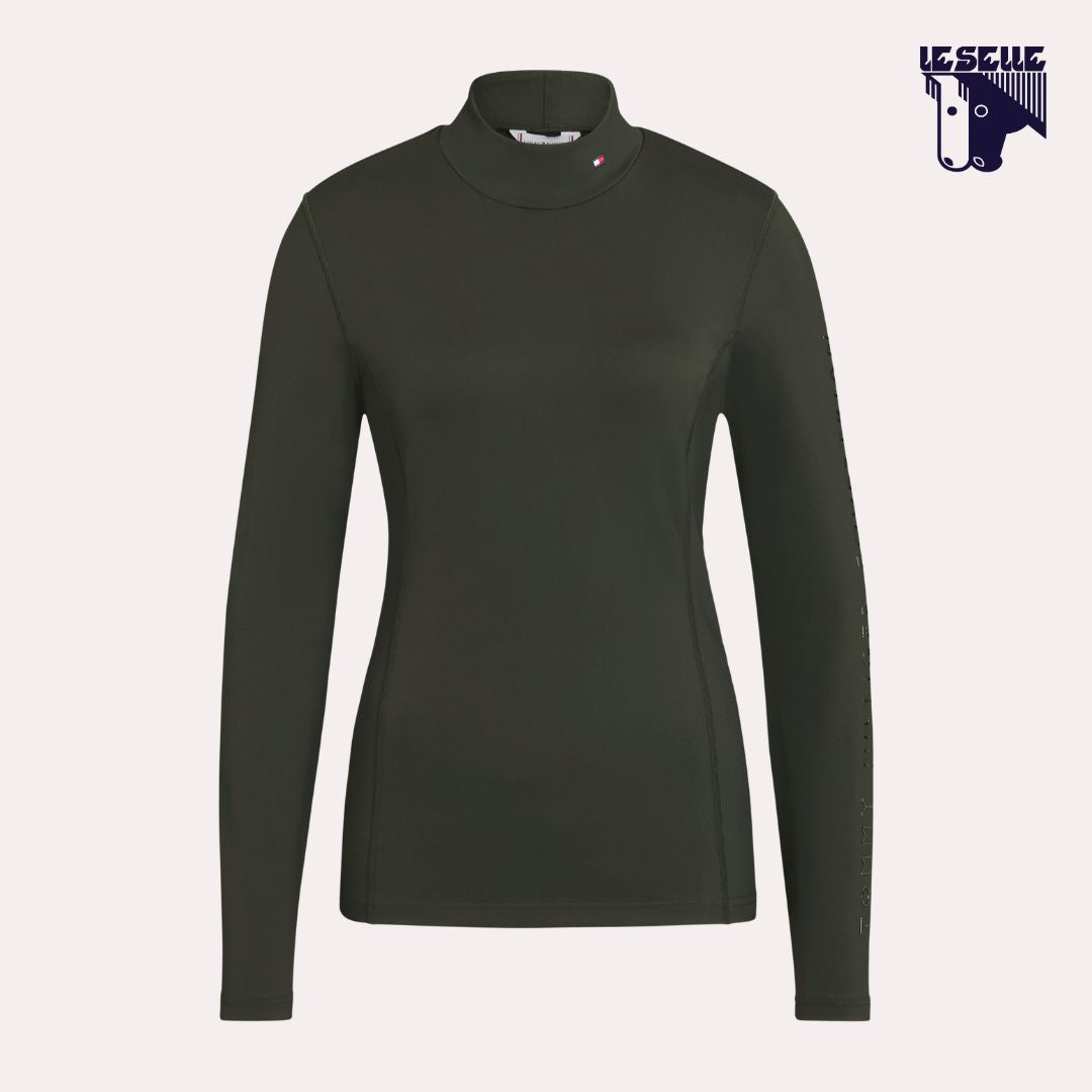 TRAINING TOP TOMMY HILFIGER AVA - VERDE OLIVA
