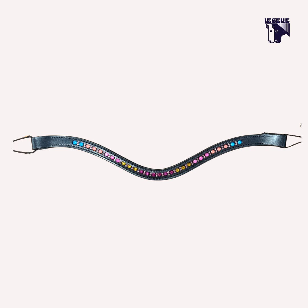 FRONTALINO SILVERLINE TACK - ARCOBALENO