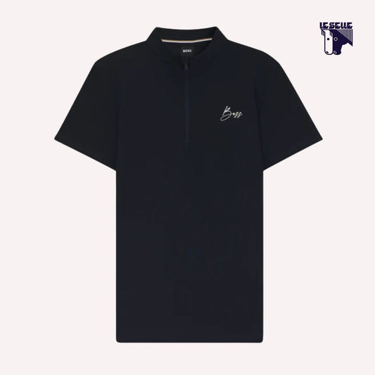 TRAINING TOP MEZZA MANICA RENEE BOSS EQUESTRIAN - NERO