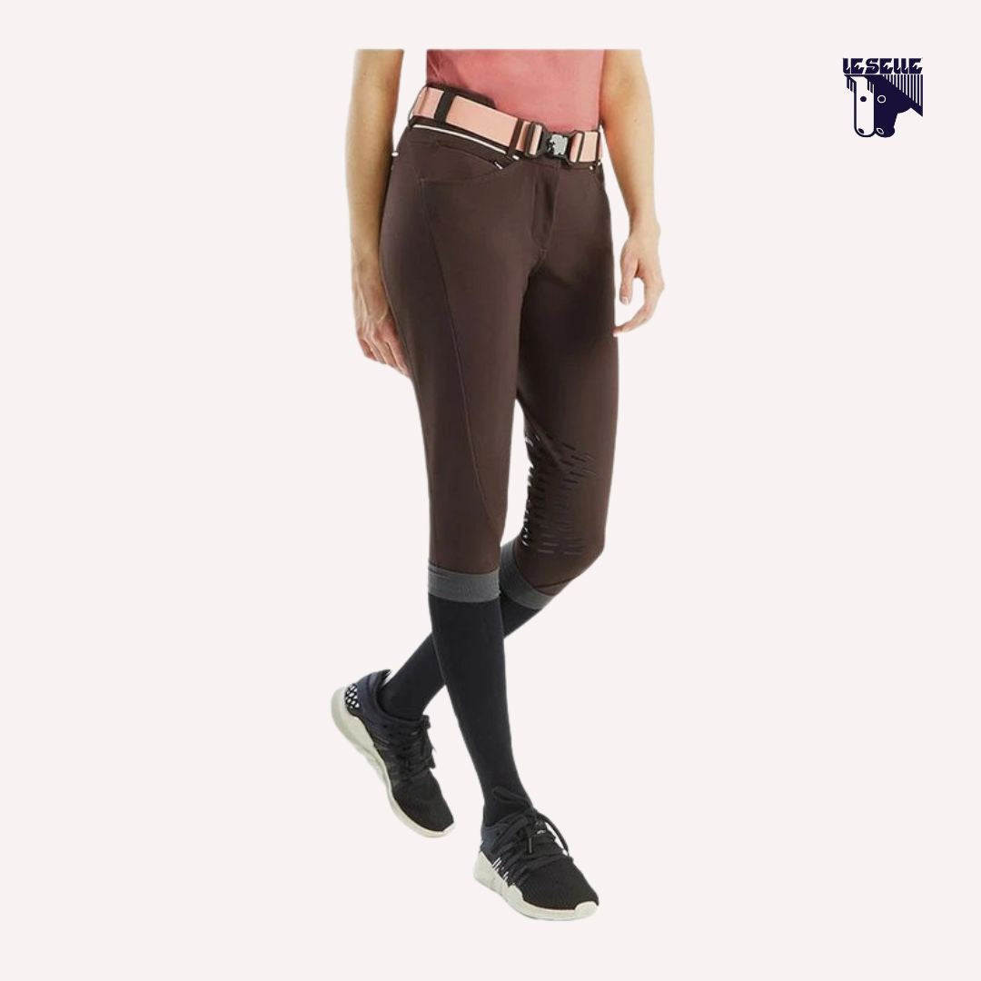 PANTALONI HORSE PILOT X-DESIGN - MARRONE