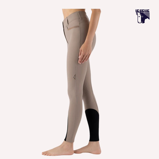 PANTALONI EQUILINE CRYSTALEK - BEIGE SCURO