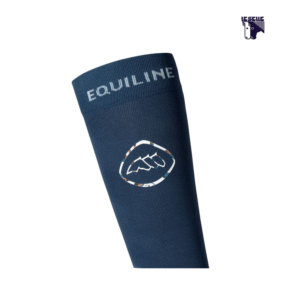 CALZINI UNISEX EQUILINE EQEPRIT - BLUE