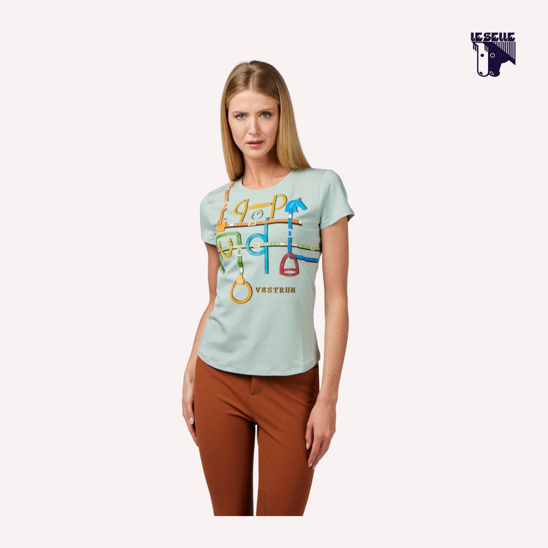 T-SHIRT VESTRUM AMALFI - VERDE ACQUA