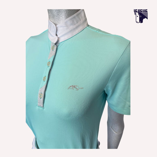 POLO DA COMPETIZIONE FAITH ANNA SCARPATI - AZZURRO
