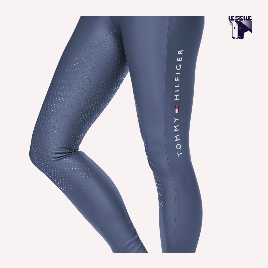 TOMMY HILFIGER HIGHLAND LEGGINGS - INDACO