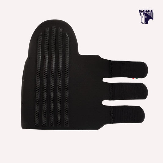 PARACODA GEL CON CHIUSURA A STRAPPO AMAHORSE - NERO