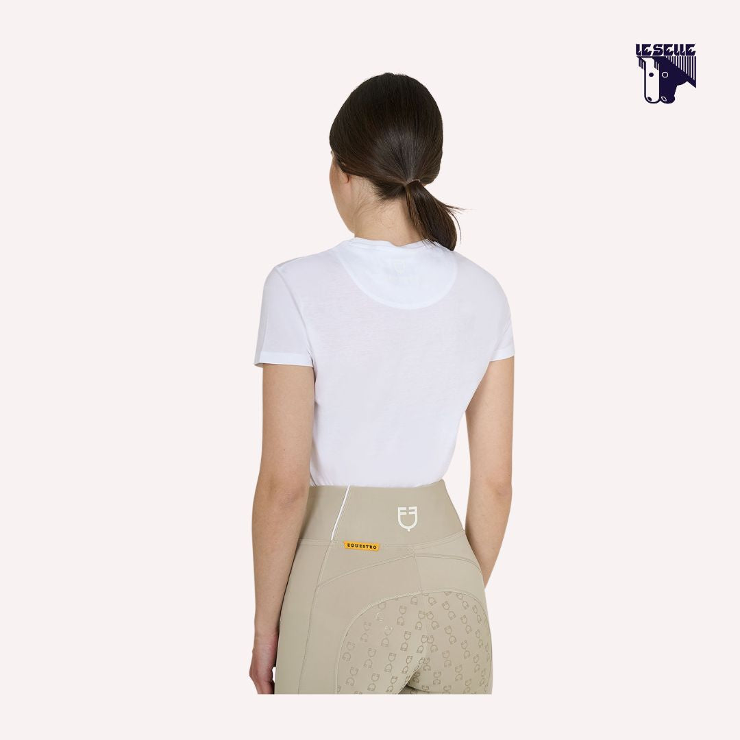 T-SHIRT HORSE LOVE EQUESTRO - BIANCO