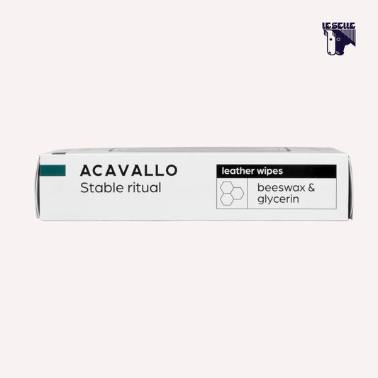 SALVIETTE PER CUOIO ALLA CERA D'API 40 PZ ACAVALLO