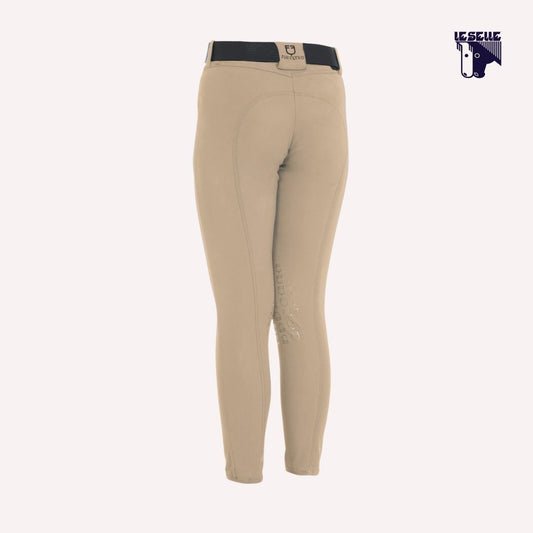 PANTALONE UNISEX BAMBINI SLIM FIT EQUESTRO - BEIGE