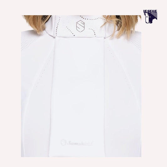 PLASTRON CRYSTAL FERNA SAMSHIELD - LIGHT CHROME