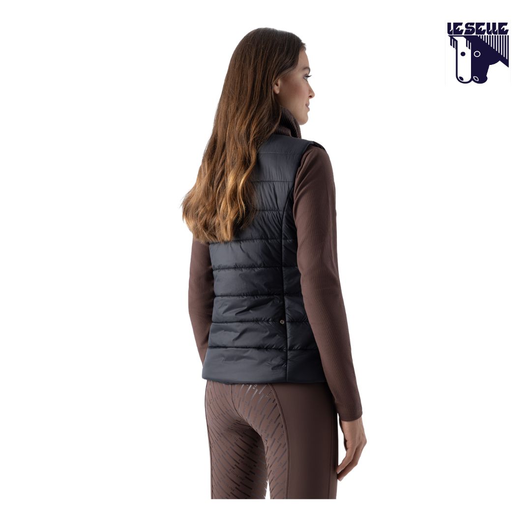 GILET LEGGERO IMBOTTITO EQSIT EQUILINE - CACAO