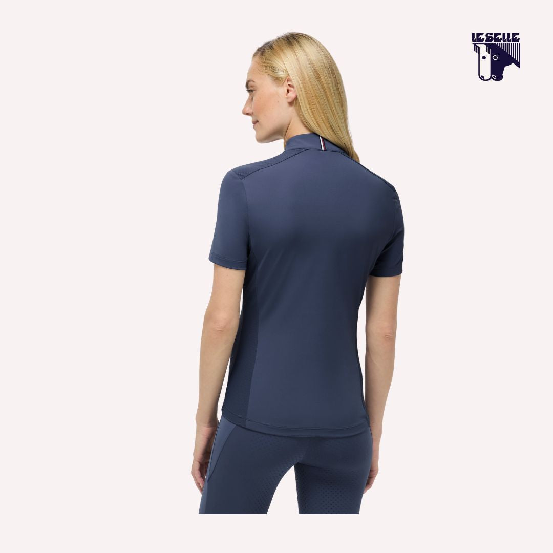TRAINING TOP PALMA CON ZIP TOMMY HILFIGER - INDACO
