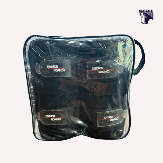 FASCE IN PILE DA LAVORO SET 4 PZ ESKADRON - NERO