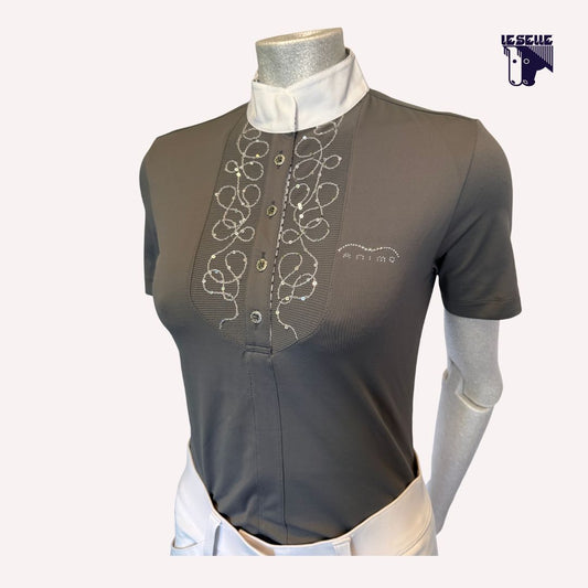 POLO DA COMPETIZIONE ANIMO - GRIGIO