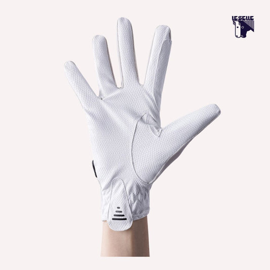 GUANTI EQUILINE ESTIVI - BIANCO