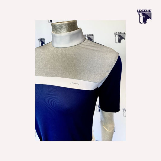 POLO DA COMPETIZIONE MEZZA MANICA ANIMO - BLU