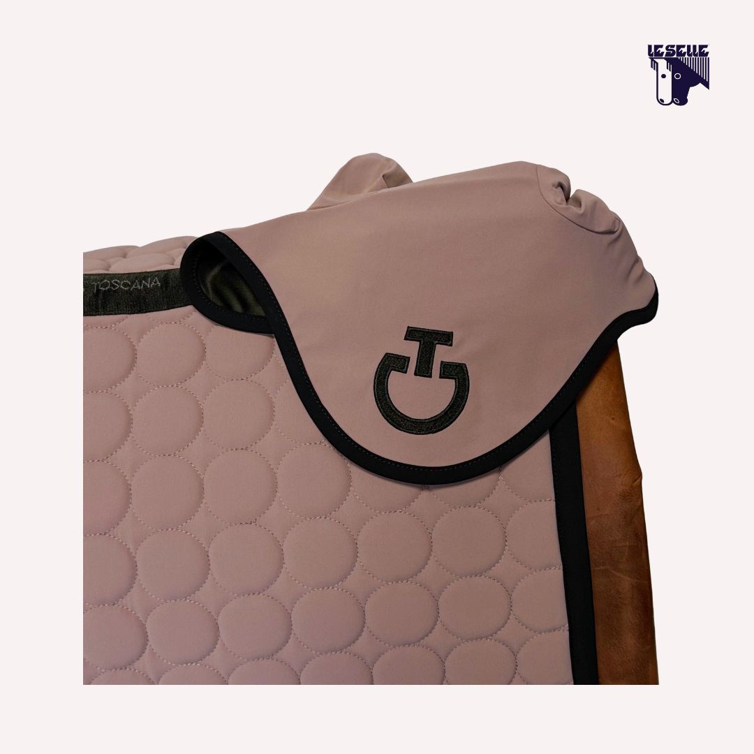 COMPLETO CAVALLERIA TOSCANA CIRCLE QUILTED - ROSA