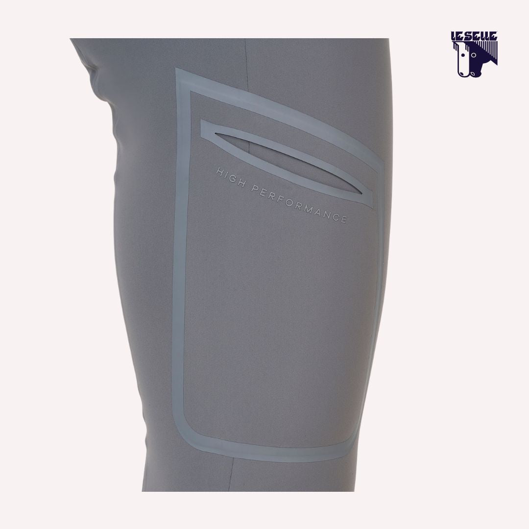 PANTALONI SLIM FIT EQUESTRO RIDERTECHNOLOGY - GRIGIO